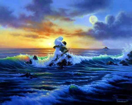une vague amoureuse